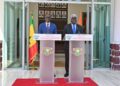 Robert Beugré Mambé et Ahmadou Al Aminou Lô lors de leur rencontre à Abidjan le 19 octobre 2026 sur le renforcement de la coopération entre la Côte d’Ivoire et le Sénégal.