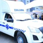 Journée de la santé communautaire à Locodjro, dans la commune d’Attécoubé, avec la remise de deux ambulances médicalisées.