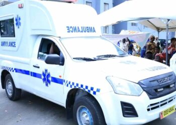 Journée de la santé communautaire à Locodjro, dans la commune d’Attécoubé, avec la remise de deux ambulances médicalisées.